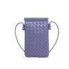 Compact PU Leather Crossbody Phone Bag w/ Adjustable Strap
