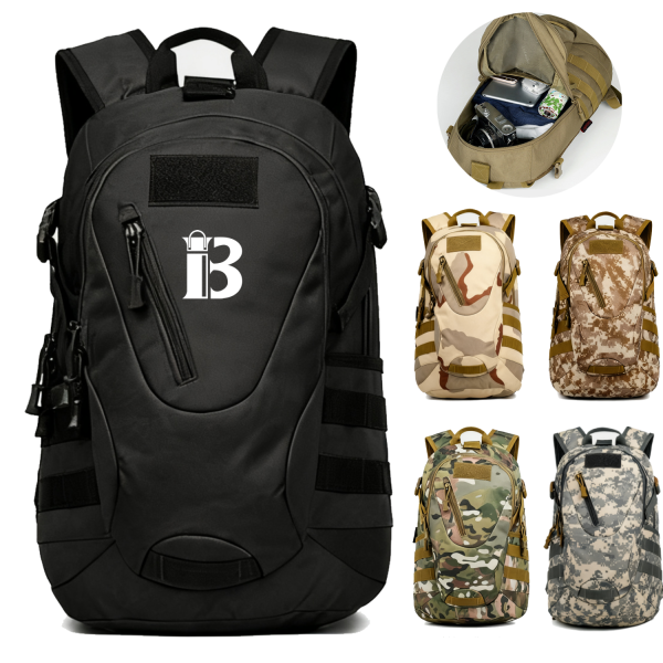 Waterproof Polyester Tactical Camouflage Backpack