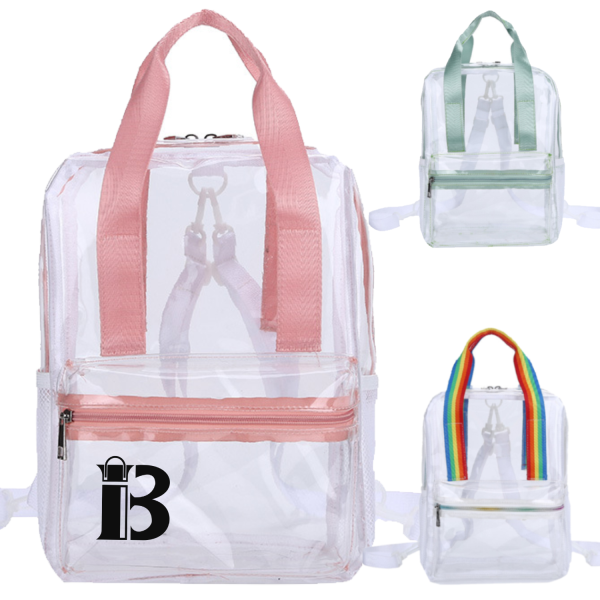 PVC Waterproof Clear Backpack