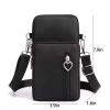 Mini Nylon Crossbody Phone Bag w/ Earbud Port