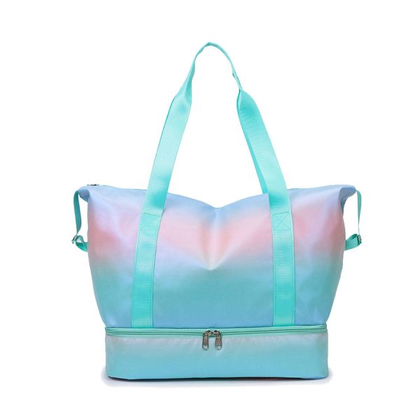 Lightweight Oxford Gym Tote Bag w/ Large Capacity