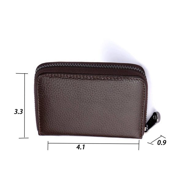PU Anti Theft Wallet Card Case
