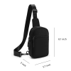 Nylon Unisex Design Waterproof Crossbody Sling Bag
