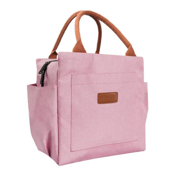 10L Leakproof Oxford Insulated Cooler Lunch Bag w/ Pockets