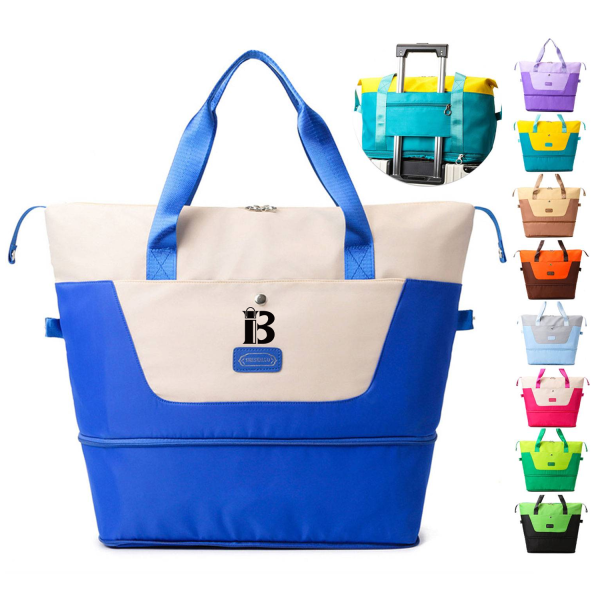 Large Capacity Wet Dry Polyester Sports Duffel Bag