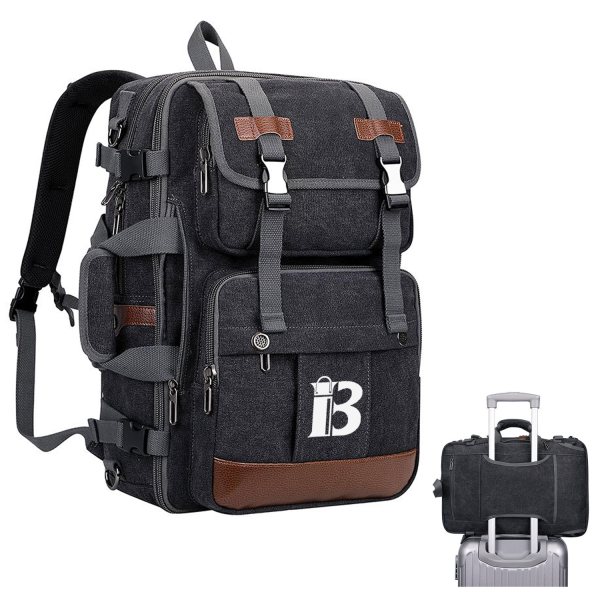 3 in 1 Multi-function Canvas Laptop Backpack
