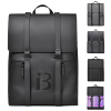 PU Leather Waterproof Laptop Backpack