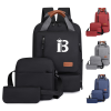 主图-logo_1761122691232.png 3 Pcs Nylon Laptop Backpack Set