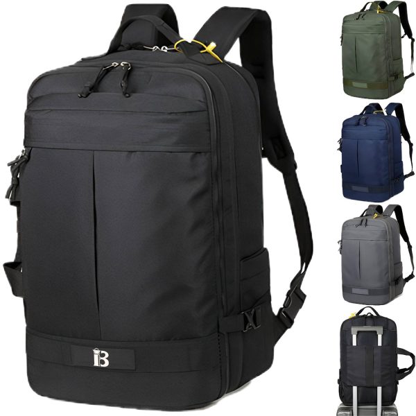 Expandable Large Polyester Hiking Travel Backpack