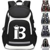 Reflective Oxford Travel Backpack w/ USB Port