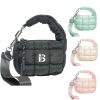 Nylon Quilted Puffer Handbag