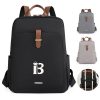 Travel PU Leather Laptop Backpack