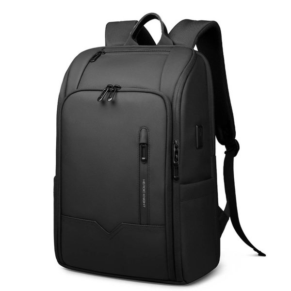 Large Travel Oxford Laptop Backpack w/ USB Port