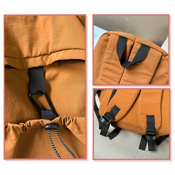 Large Capacity Nylon School Backpack