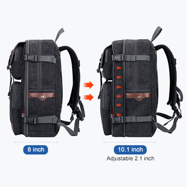 3 in 1 Multi-function Canvas Laptop Backpack