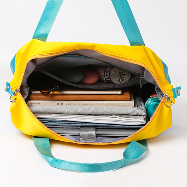 Large Capacity Wet Dry Polyester Sports Duffel Bag