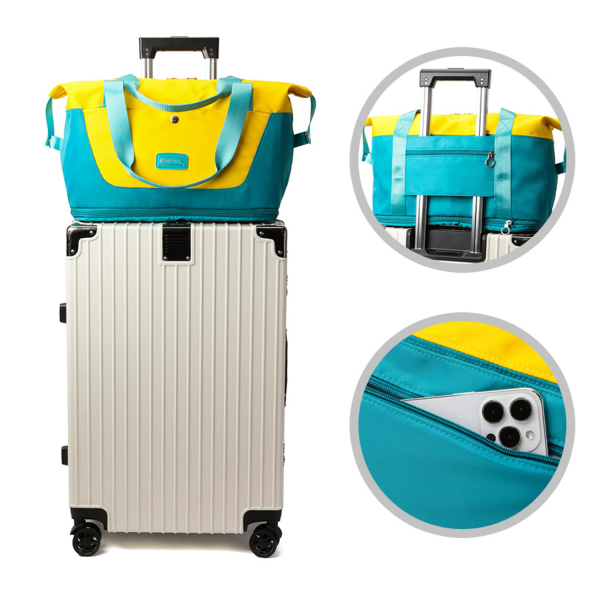 Large Capacity Wet Dry Polyester Sports Duffel Bag