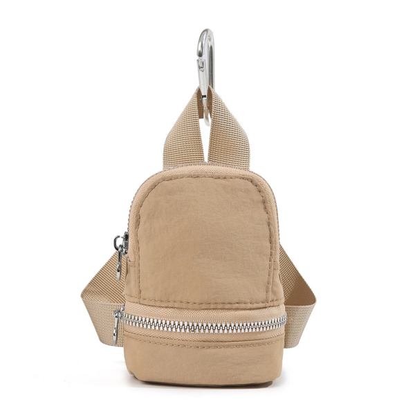 Mini Polyester Backpack Pendant Keychain Coin Purse