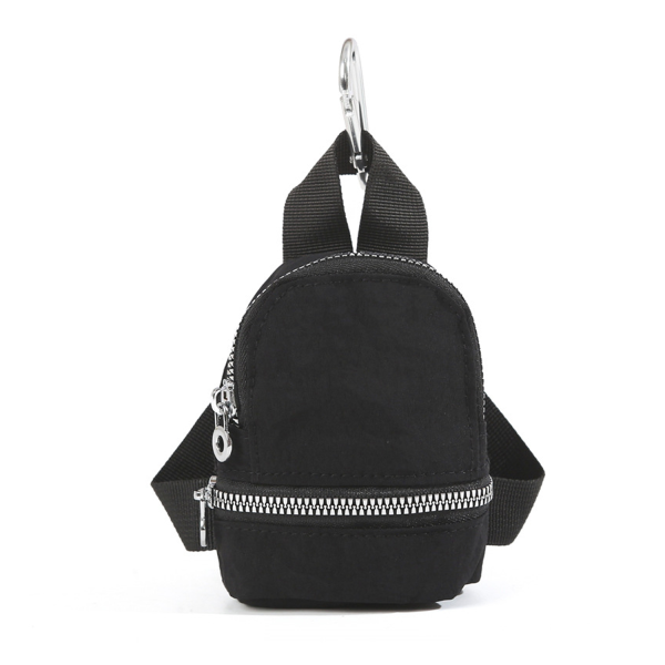 Mini Polyester Backpack Pendant Keychain Coin Purse