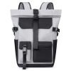 Oxford Roll Top Laptop Backpack