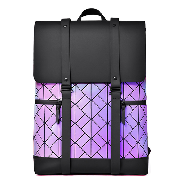 PU Leather Waterproof Laptop Backpack