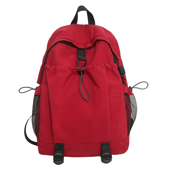 Large Capacity Nylon School Backpack