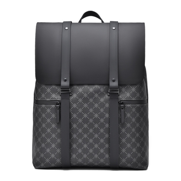 PU Leather Waterproof Laptop Backpack