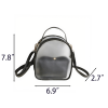 PVC Clear Waterproof Backpack w/ Detachable Pouch