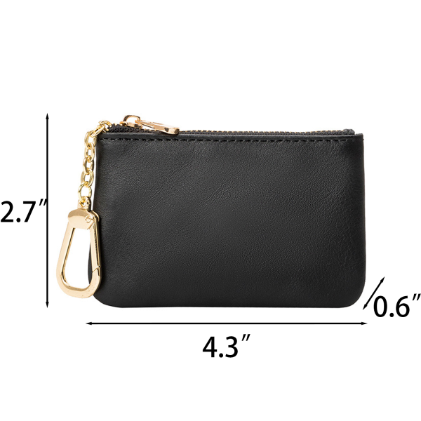 尺寸_1757994684920.png Square Zipper Genuine Leather Coin Purse w/ Keychain