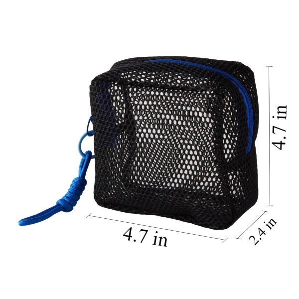Mini Portable Square Mesh Organizer Bag
