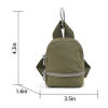 Mini Polyester Backpack Pendant Keychain Coin Purse