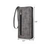 尺寸图_1758694830992.jpg Men Long PU Zipper Wallet w/ Carrying Strap