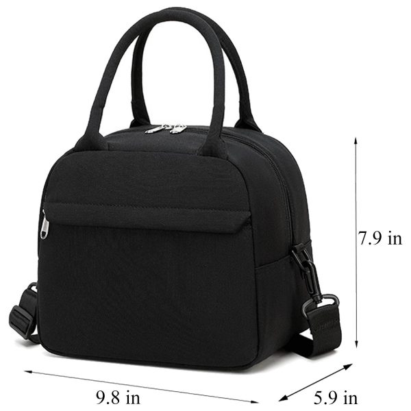 尺寸图_1761636093090.jpg 7L Oxford Insulated Lunch Bag w/ Shoulder Strap