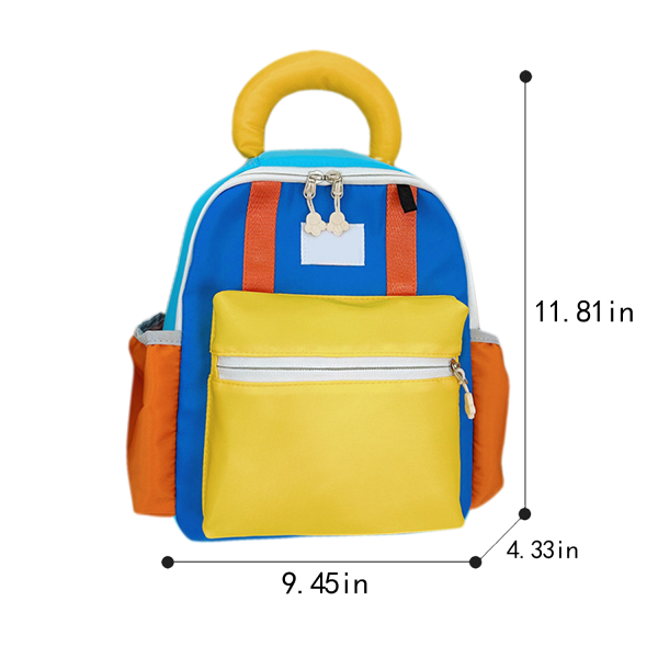 尺寸图_1761726833211.png Kids Nylon School Backpack