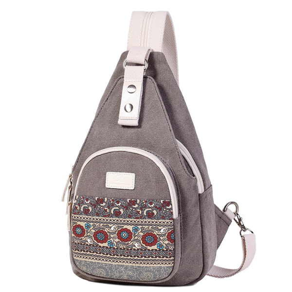 Canvas Mini Retro Sling Backpack