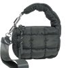Nylon Quilted Puffer Handbag