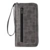 深灰色_1758694539129.jpg Men Long PU Zipper Wallet w/ Carrying Strap