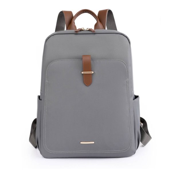 Travel PU Leather Laptop Backpack