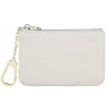 白_1757994659106.png Square Zipper Genuine Leather Coin Purse w/ Keychain