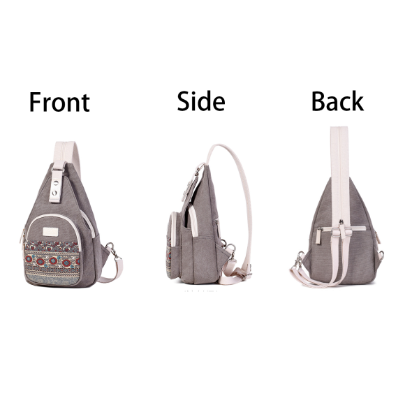 Canvas Mini Retro Sling Backpack