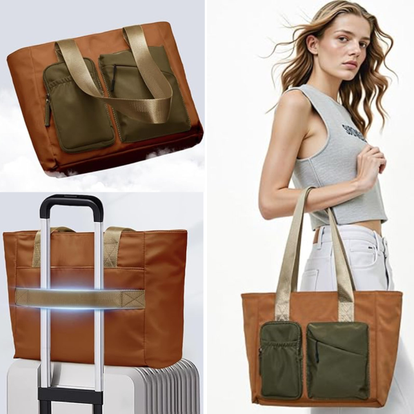 细节2_1758266582302.png Multi Pockets Waterproof Canvas Tote Bag