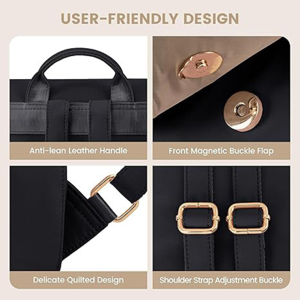 Large Capacity Wear-Resistant Nylon Travel Backpack