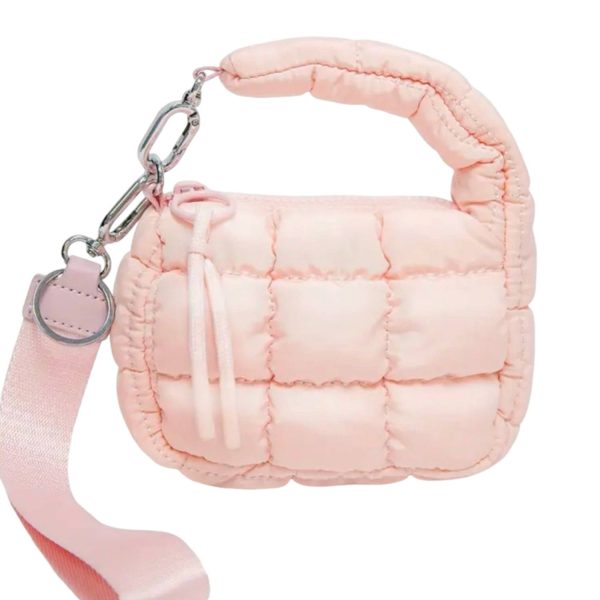 Nylon Quilted Puffer Handbag