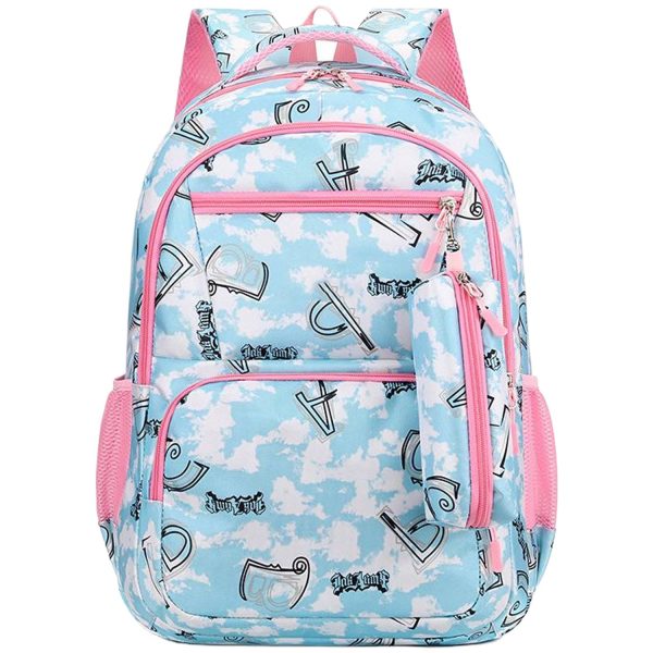 附图1_1760522400980.jpg Kids Oxford School Backpack w/ Pencil Case