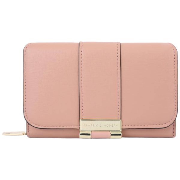 PU Leather Trifold Women Wallet
