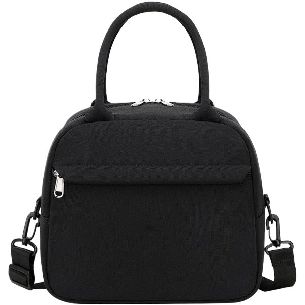 附图2_1761636032117.jpg 7L Oxford Insulated Lunch Bag w/ Shoulder Strap