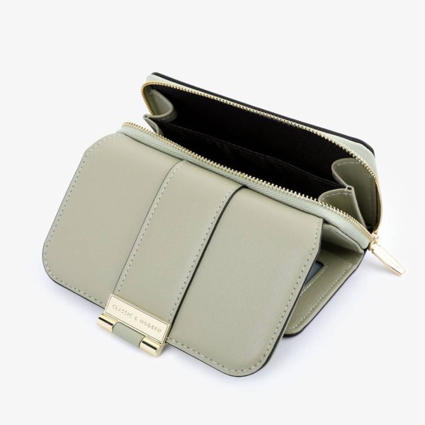 PU Leather Trifold Women Wallet