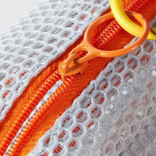 Mini Portable Square Mesh Organizer Bag