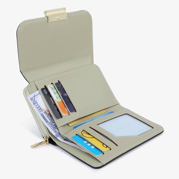 PU Leather Trifold Women Wallet