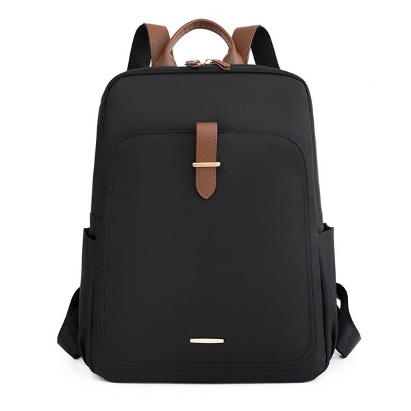 Travel PU Leather Laptop Backpack